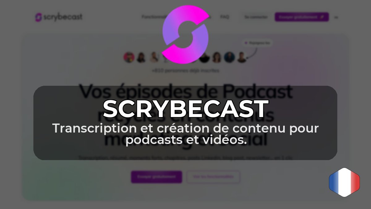 Transcription et création de contenu pour podcasts et vidéos